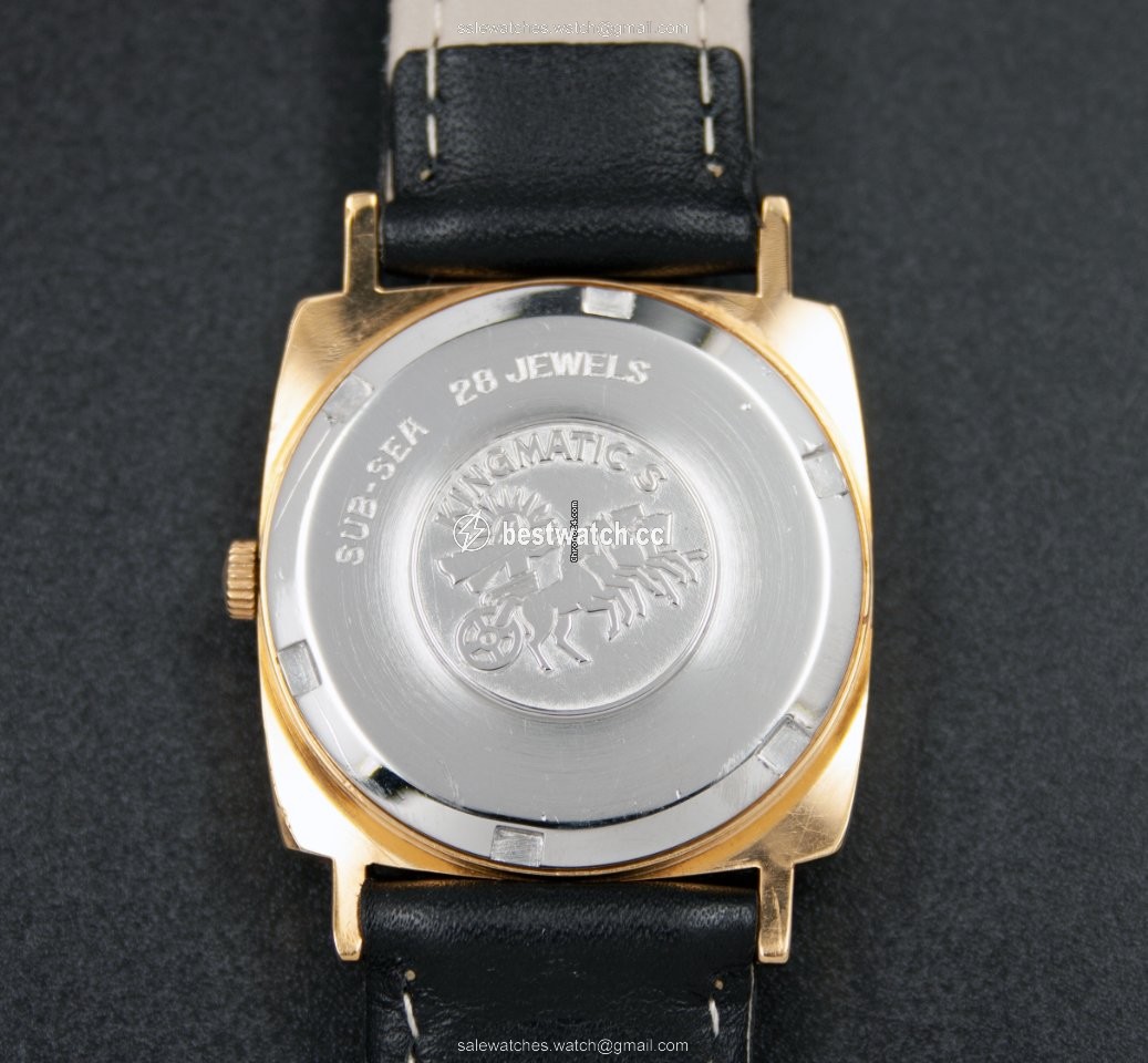 IMG_9086 Movado Kingmatic Mens watch Unisex Automatic Gold Steel 389 615 518 3