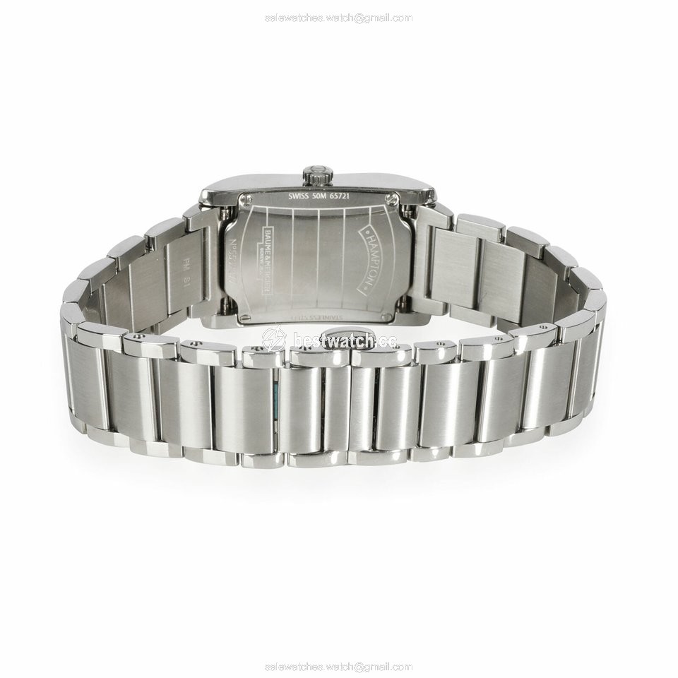 IMG_9086 Baume & Mercier Hampton Womens watch Quartz Steel MOA10049 3