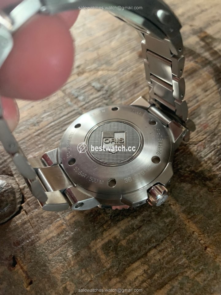 IMG_9086 Oris Aquis Small Second Mens watch Unisex Automatic Steel 01 743 7733 4159-07 4 24 64EB 3
