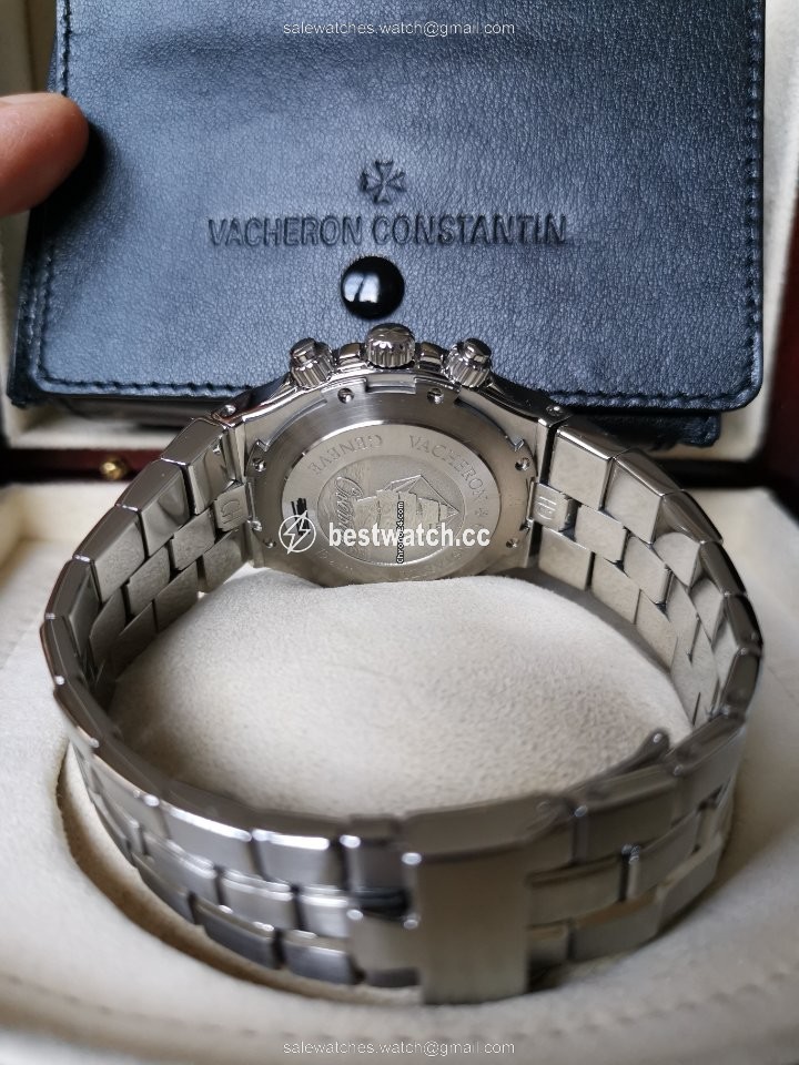 IMG_9086 Vacheron Constantin Overseas Chronograph Mens watch Unisex Automatic Steel 49140-423A-8790 3