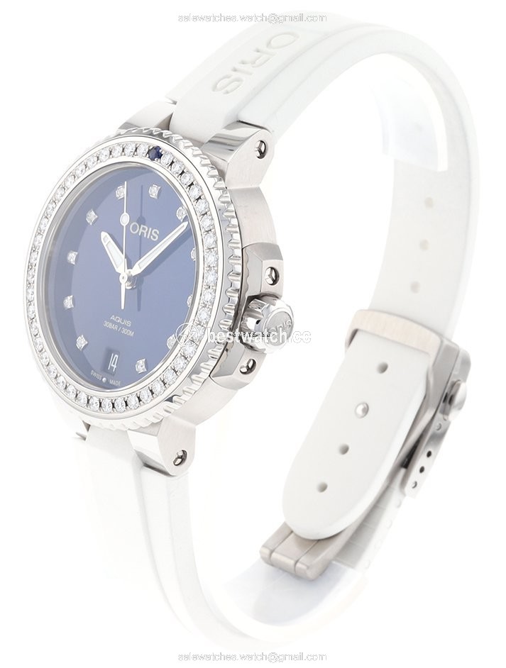 IMG_9086 Oris Aquis Date Womens watch Automatic Steel 01 733 7731 4995-07 4 18 63FC 3