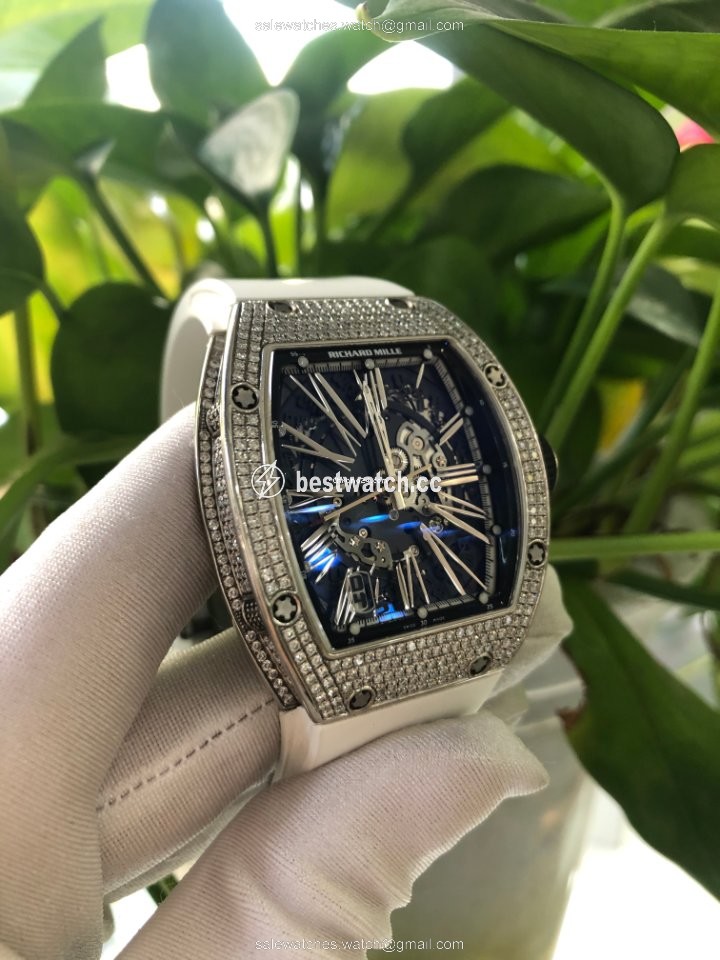 IMG_9086 Richard Mille Mens watch Unisex Automatic White gold RM 023 3