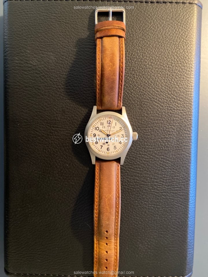 IMG_9086 Hamilton Khaki Field Mens watch Unisex Manual winding Steel H69439411 3