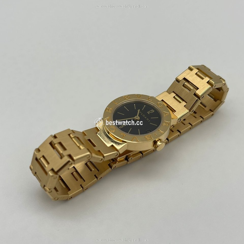 IMG_9086 Bulgari Bulgari Womens watch Quartz Yellow gold BB 23 GG 3