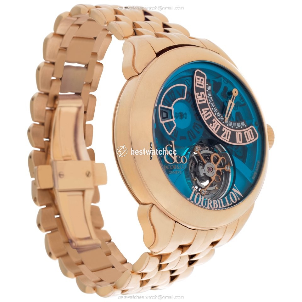 IMG_9086 Jacob & Co. Mens watch Unisex Manual winding Rose gold 150.510.4 3