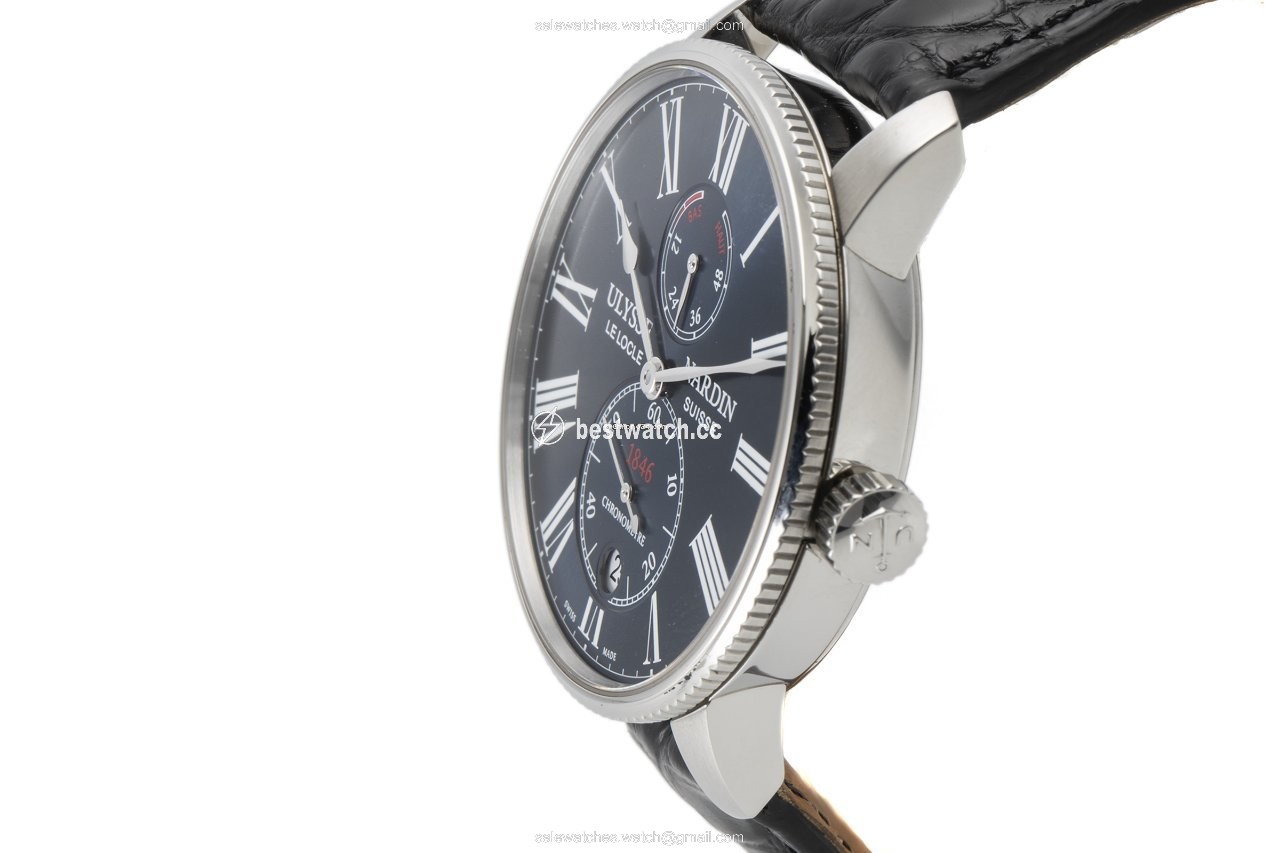 IMG_9086 Ulysse Nardin Marine Torpilleur Mens watch Unisex Automatic Steel 1183-310 3