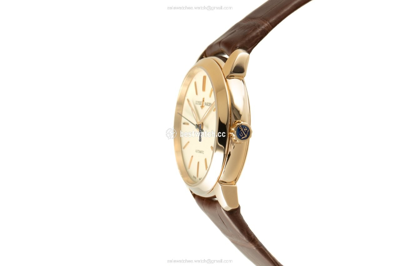IMG_9086 Ulysse Nardin Classico Womens watch Automatic Yellow gold 8106-116 3
