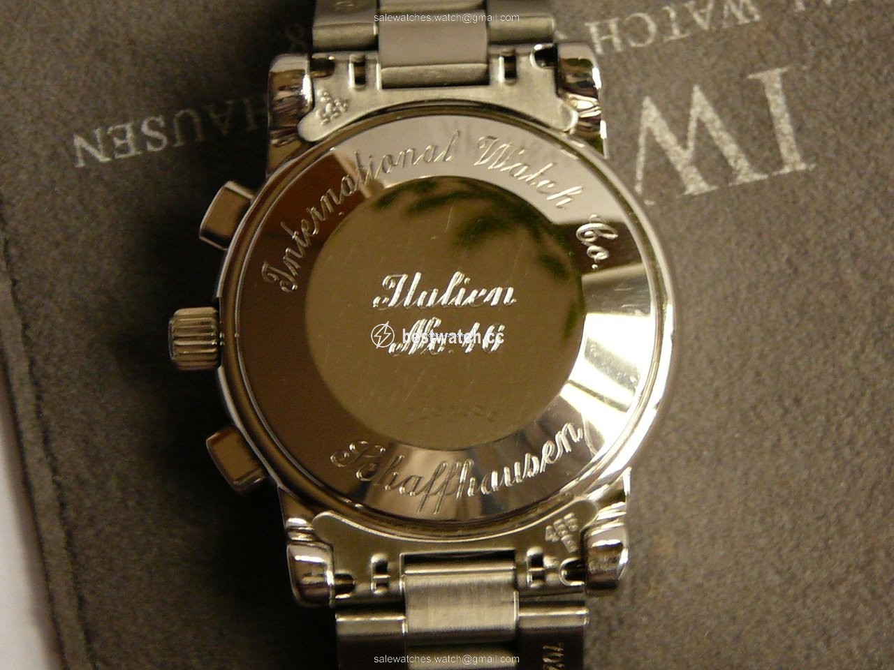 IMG_9086 IWC Mens watch Unisex Automatic Platinum 3703-003 3