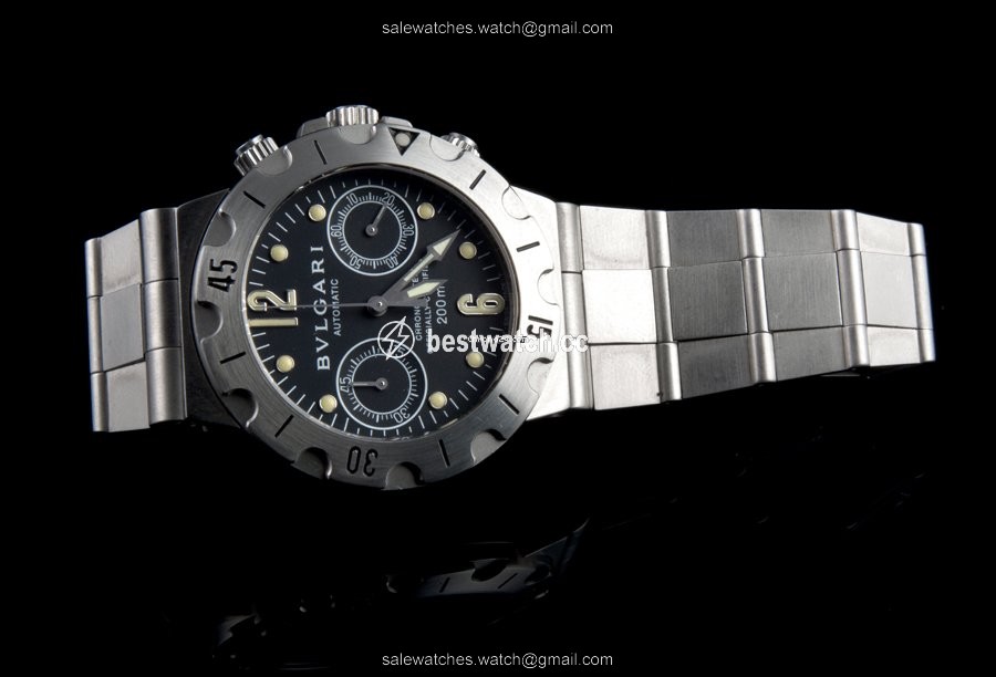 Bulgari Diagono Mens watch Unisex Automatic Steel SC 38 S 3