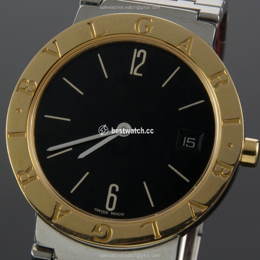 Bulgari Bulgari Mens watch Unisex Quartz Gold Steel BB 38 SGD 3