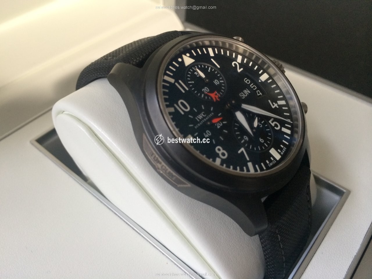 IWC Pilot Chronograph Top Gun Mens watch Unisex Automatic Ceramic 3663058 3