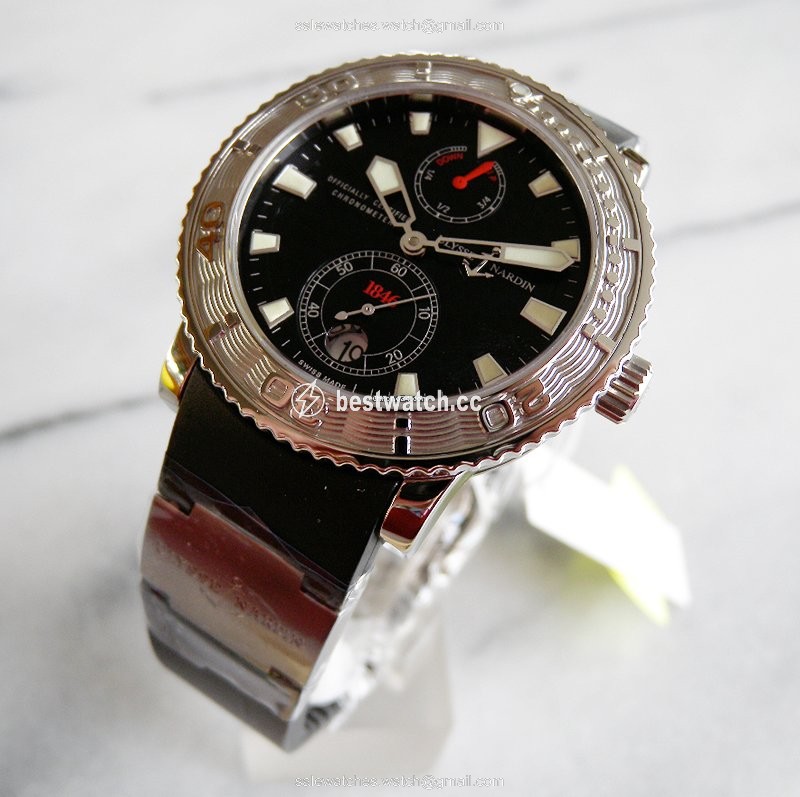 IMG_9086 Ulysse Nardin Maxi Marine Diver Mens watch Unisex Automatic Steel 263-55-3 92 3