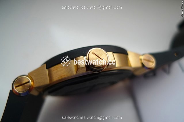 Bulgari Diagono Womens watch Automatic Yellow gold DG35BGVD 3