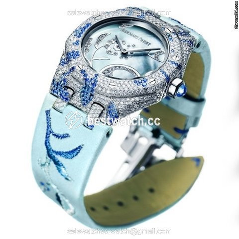 Audemars Piguet Royal Oak Lady Womens watch Quartz White gold 67608BC.ZS.D022SU.01 3