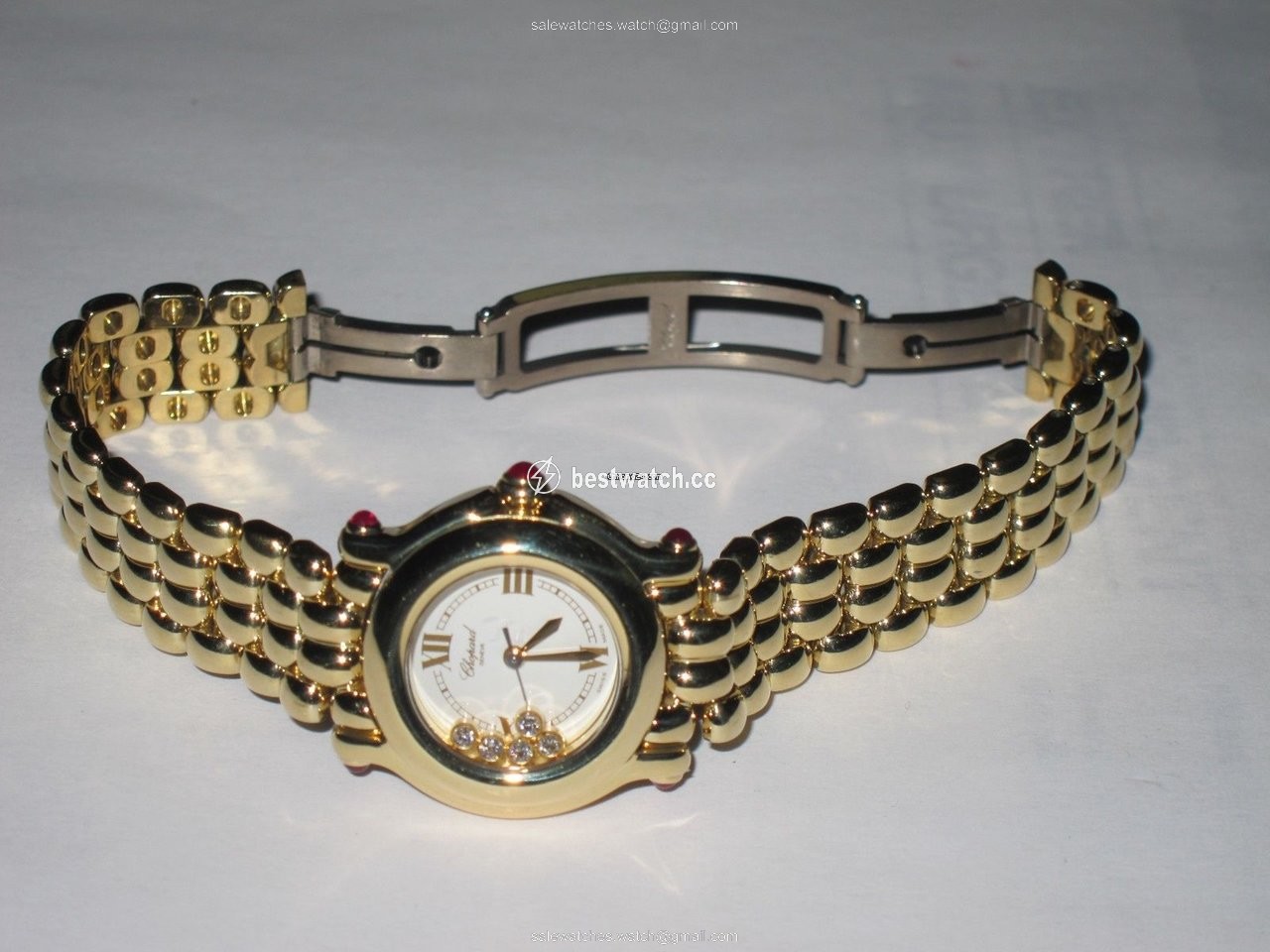Chopard Happy Sport Womens watch Quartz Yellow gold 27 6150-22 3
