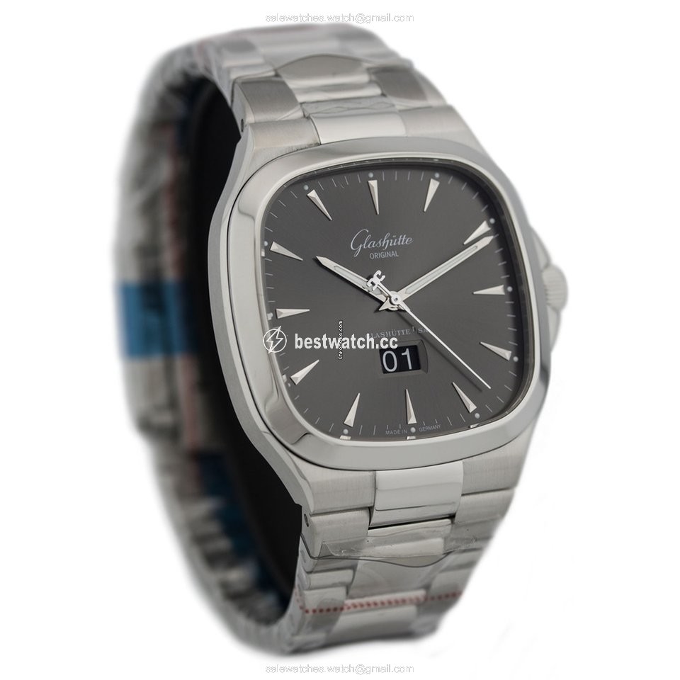 Glashutte Original Seventies Panorama Date Mens watch Unisex Automatic Steel 2-39-47-12-12-14 or 39-47-12-12-14 3