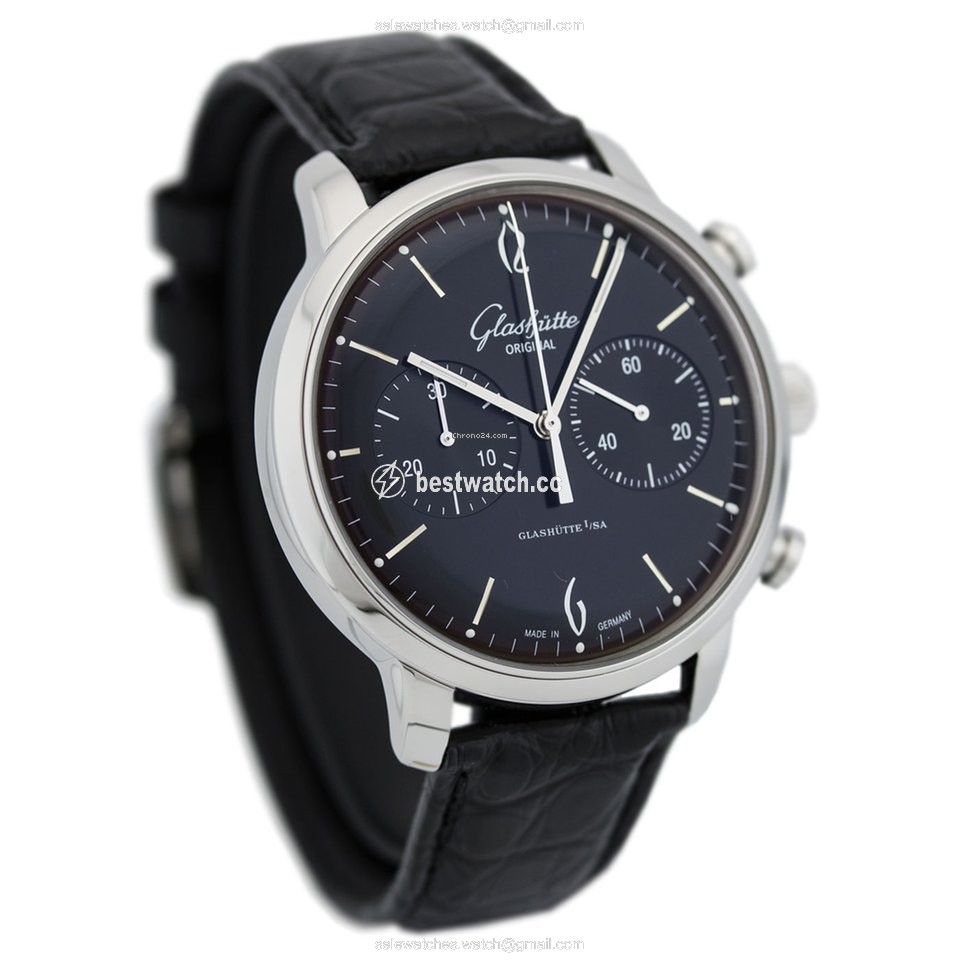 Glashutte Original Sixties Chronograph Mens watch Unisex Automatic Steel 1-39-34-02-22-04 or 39-34-02-22-04 3