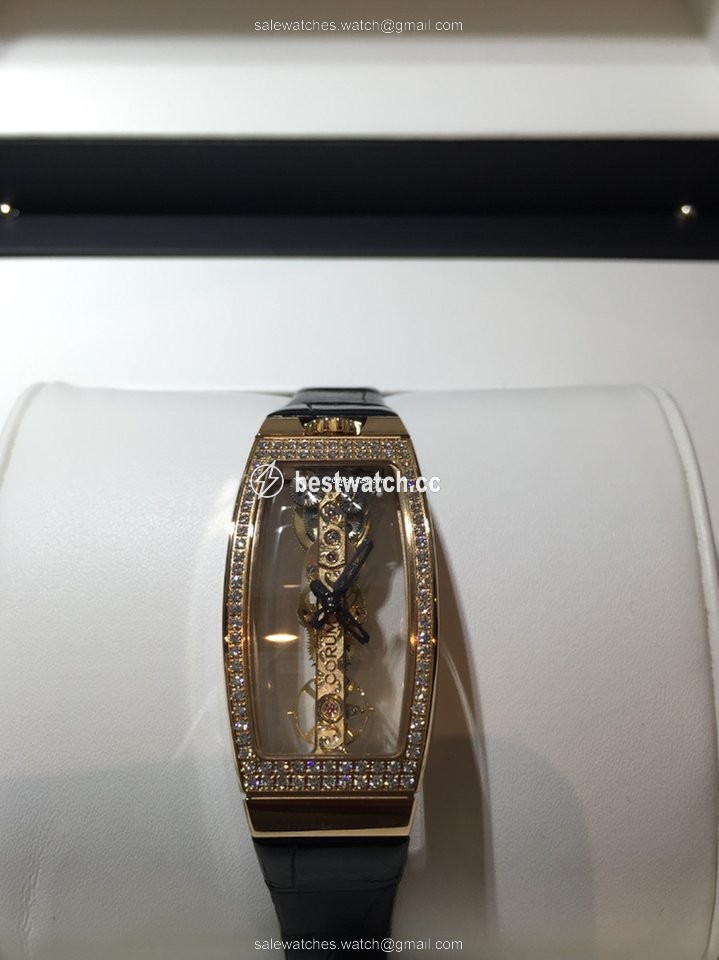 IMG_9086 Corum Miss Golden Bridge Womens watch Manual winding Rose gold B113 00824 - 113.102.85 0001 0000 3