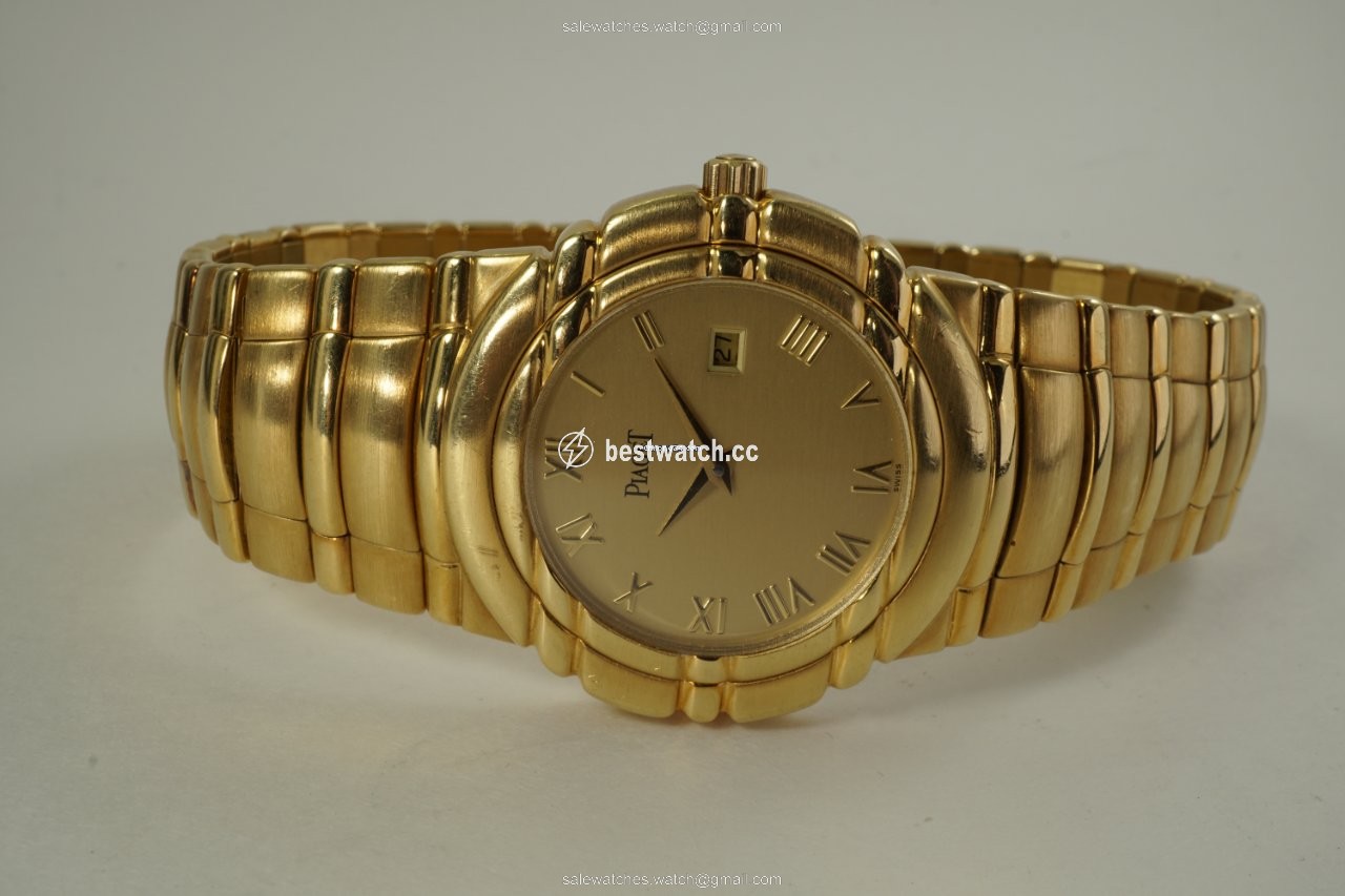 Piaget Tanagra Mens watch Unisex Quartz Yellow gold 17141 M411D 3