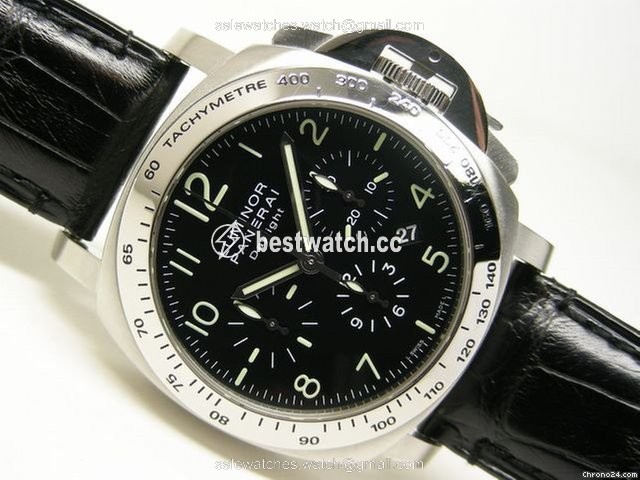 Panerai Luminor Chrono Mens watch Unisex Automatic Steel PAM196 3