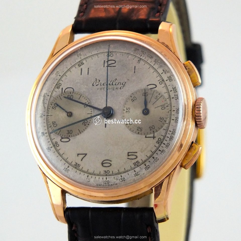 Breitling Mens watch Unisex Manual winding Rose gold 782 3
