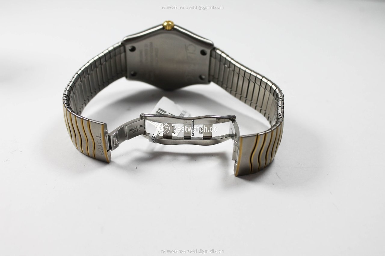 IMG_9086 Ebel Classic Mens watch Unisex Quartz Gold Steel 1255F41 3