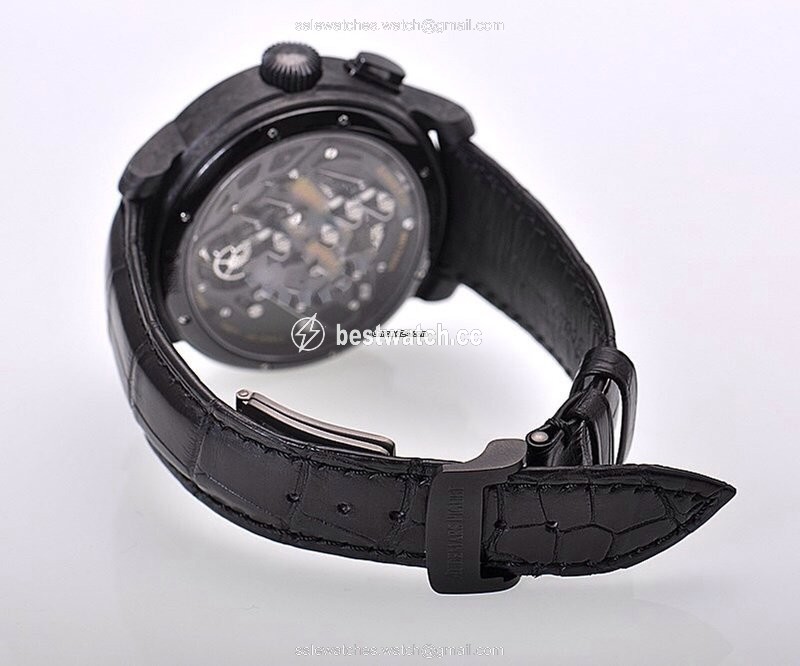 IMG_9086 Audemars Piguet Millenary Chronograph Mens watch Unisex Manual winding Carbon 26152AU.OO.D002CR.01 3