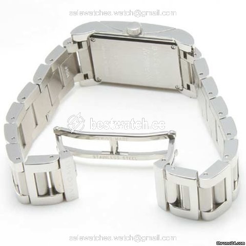 IMG_9086 Bulgari Rettangolo Mens watch Unisex Quartz Steel RT39BRSS 3