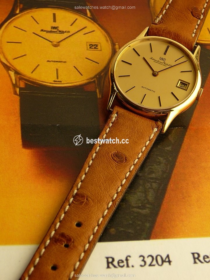 IWC Mens watch Unisex Automatic Yellow gold 3204 3