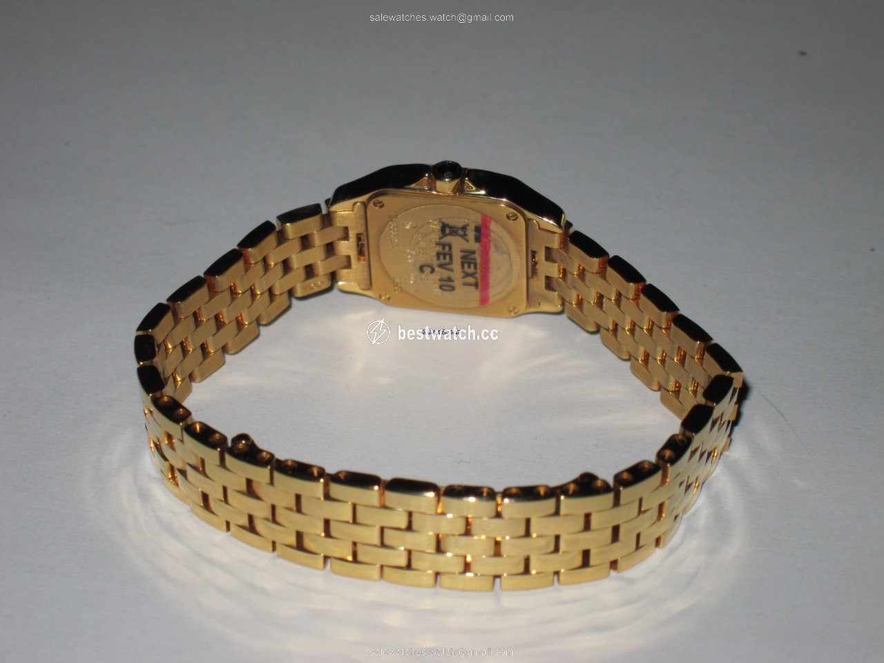 Cartier Santos Demoiselle Womens watch Quartz Yellow gold W25063X9 3