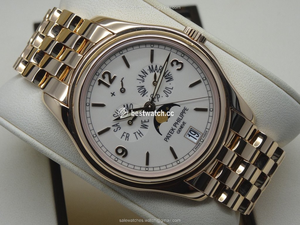 Patek Philippe Annual Calendar Mens watch Unisex Automatic Rose gold 5146 1R-001 3