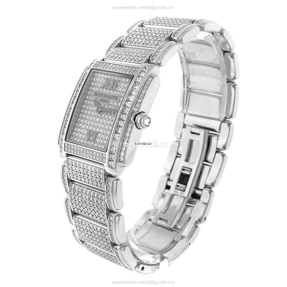 Patek Philippe Twenty~4 Womens watch Quartz White gold 4910 51G-001 3