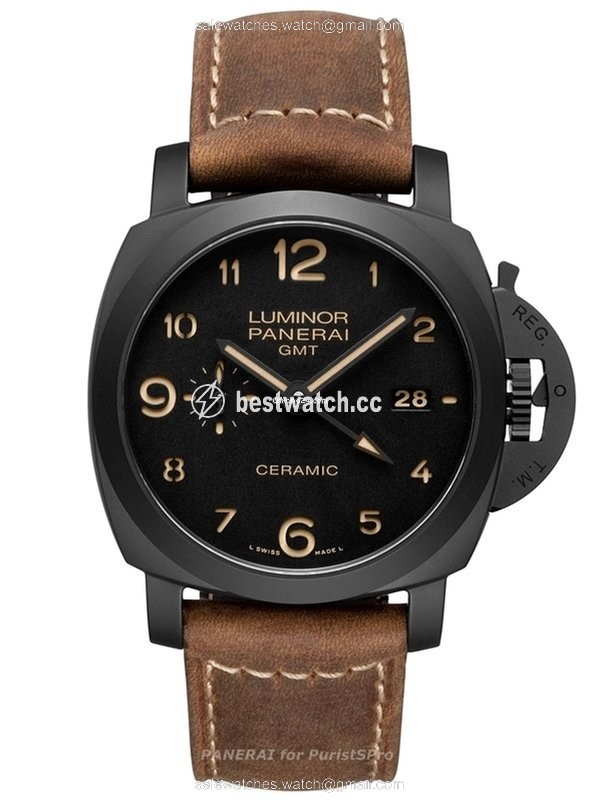 Panerai Luminor 1950 3 Days GMT Automatic Mens watch Unisex Automatic Ceramic PAM00441 3