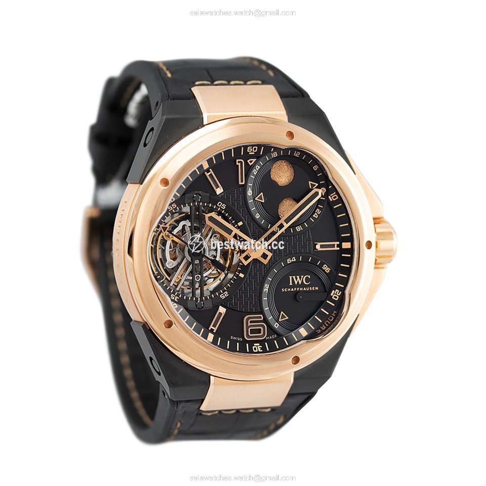 IMG_9086 IWC Ingenieur Mens watch Unisex Manual winding Rose gold IW590002 3