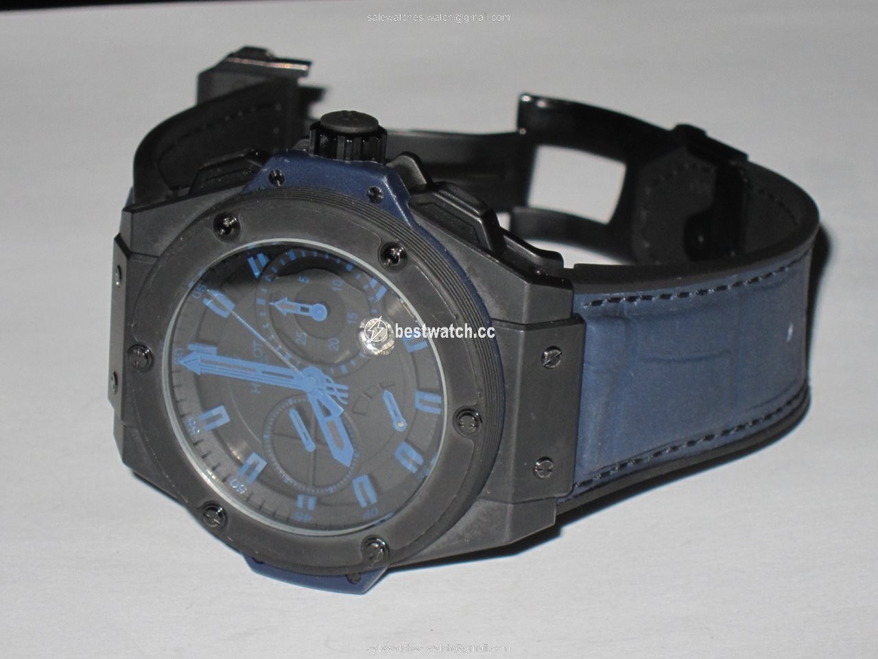IMG_9086 Hublot King Power Mens watch Unisex Automatic Ceramic 709.CI.1190.GR.ABB10 3