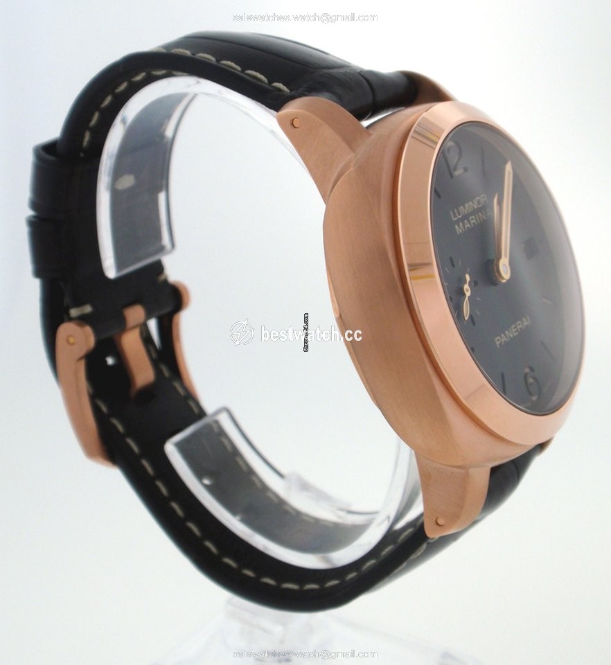 IMG_9086 Panerai Luminor Marina 1950 3 Days Automatic Mens watch Unisex Automatic Rose gold PAM00393 3