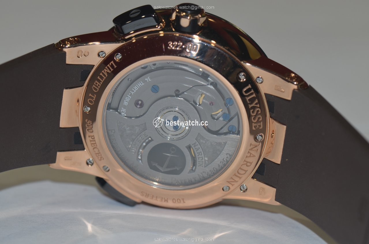 Ulysse Nardin El Toro  Black Toro Mens watch Unisex Automatic Rose gold 322-00-3 3