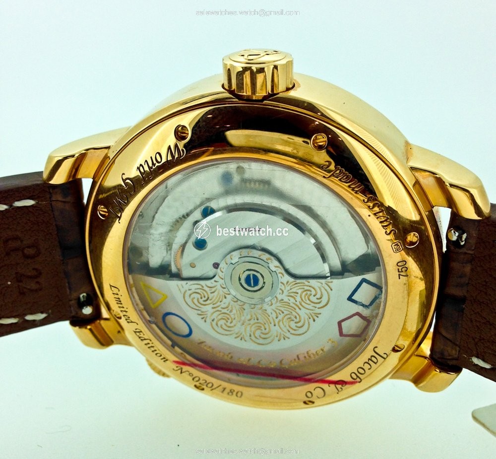 IMG_9086 Jacob & Co. Mens watch Unisex Automatic Rose gold GMT7RG 3