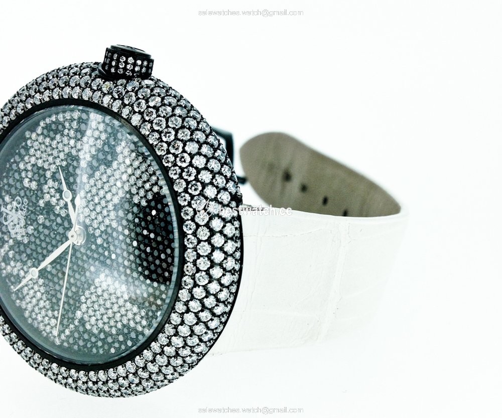 IMG_9086 Jacob & Co. Womens watch Quartz Steel CR47BKB-F 3