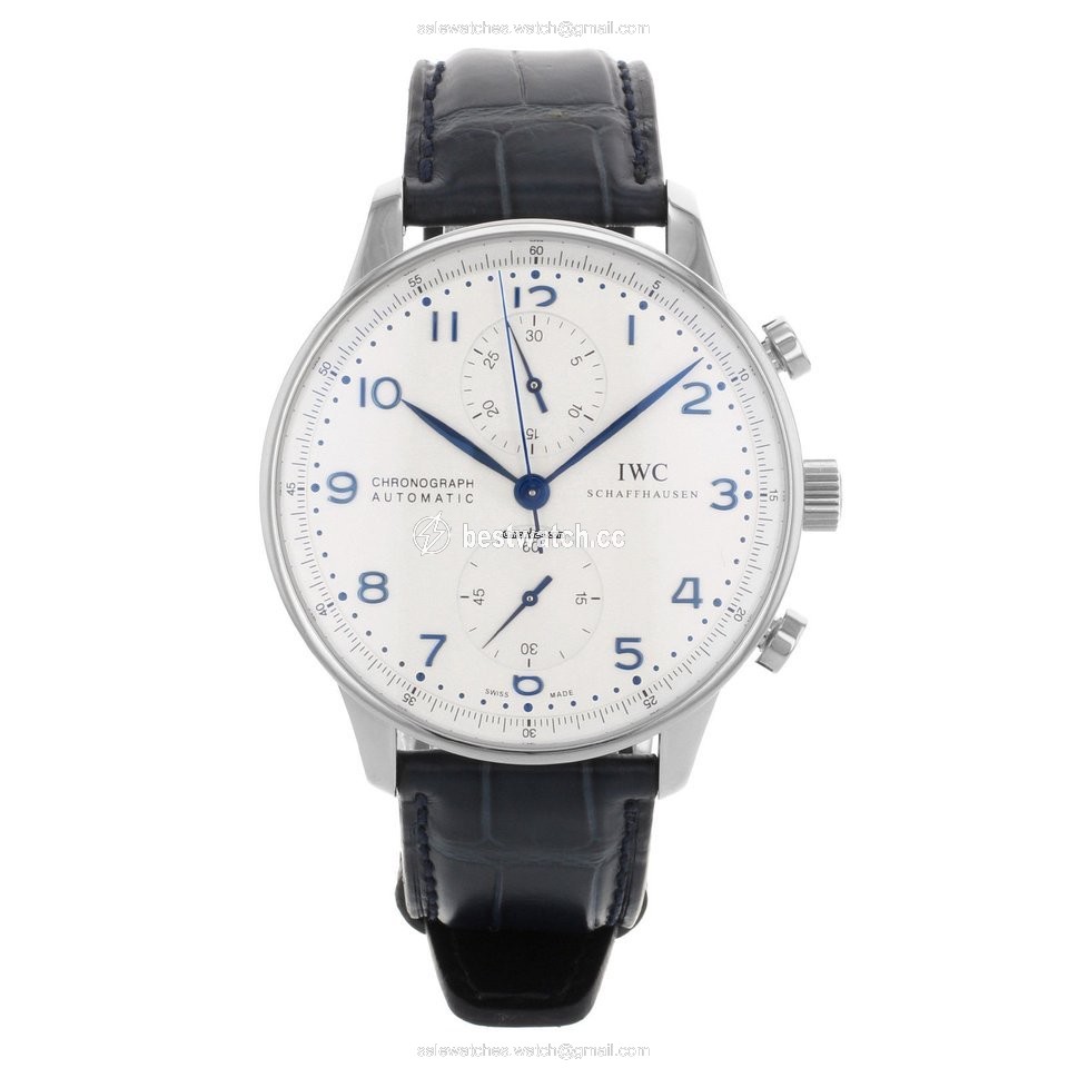 IWC Portuguese Chronograph Mens watch Unisex Automatic Steel IW371446 3