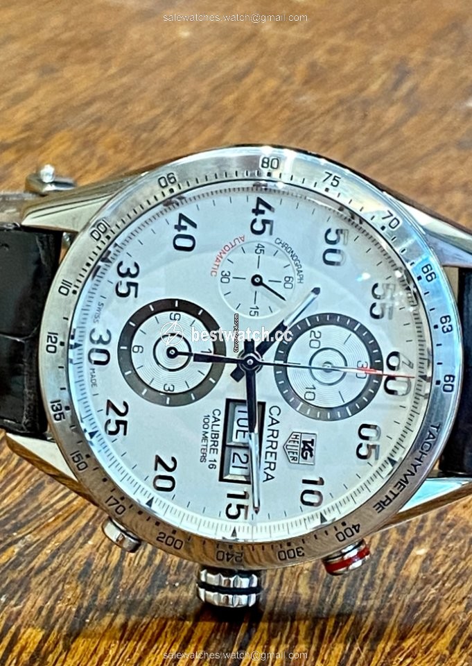 IMG_9086 TAG Heuer Carrera Mens watch Unisex Automatic Steel CR2A11 3