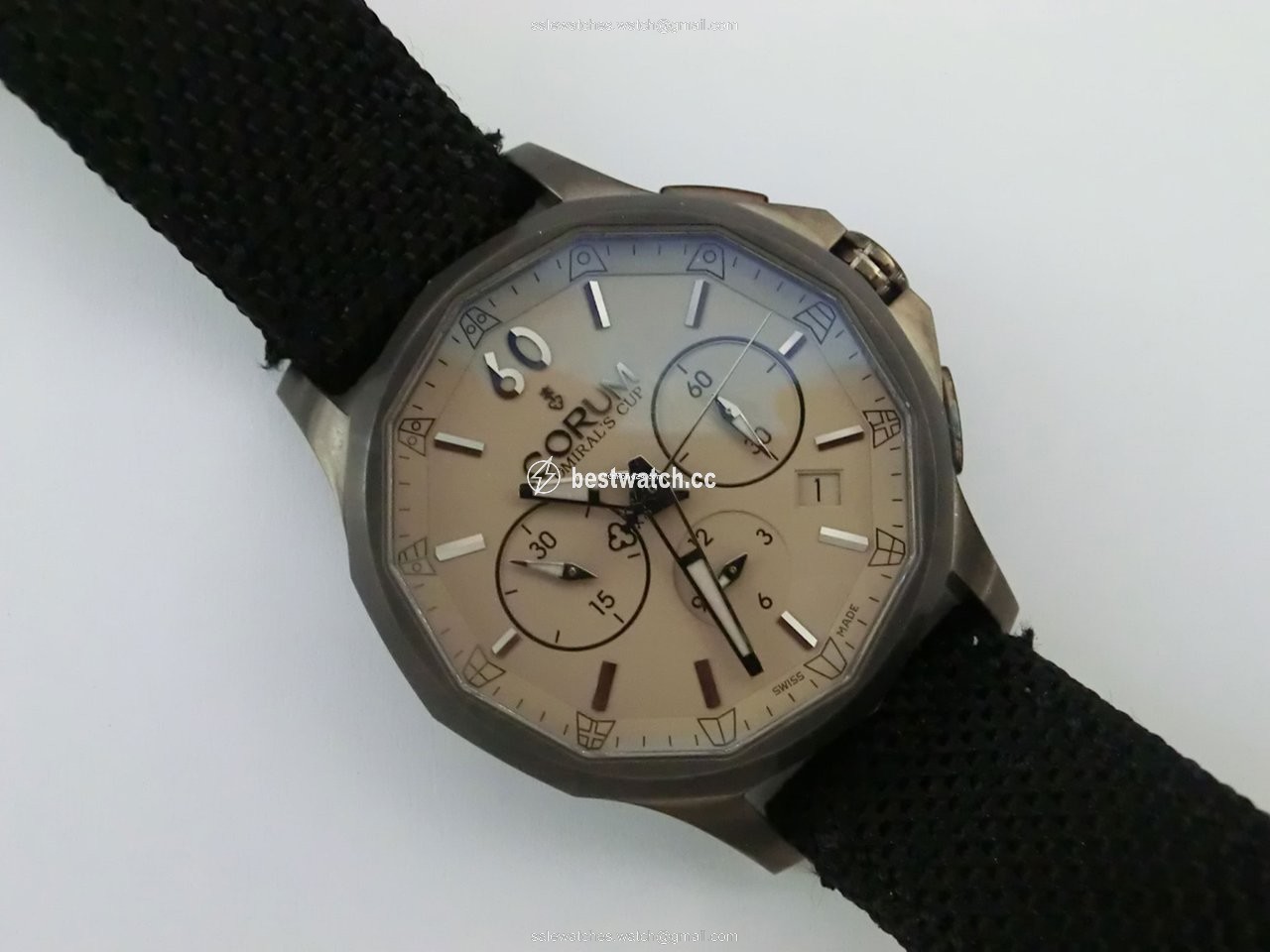 Corum Admirals Cup Legend 42 Automatic Steel A984 02634 3