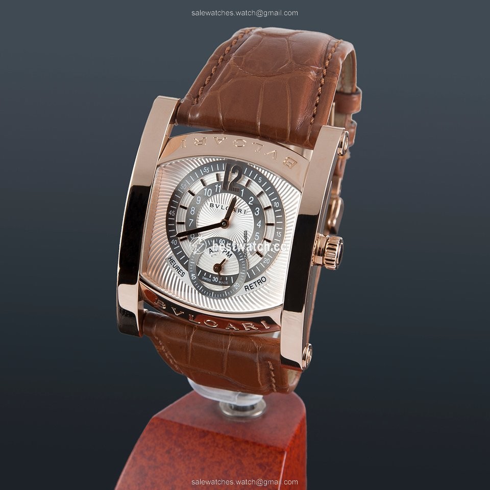 IMG_9086 Bulgari Assioma Mens watch Unisex Automatic Rose gold aa p 48 g hr 3