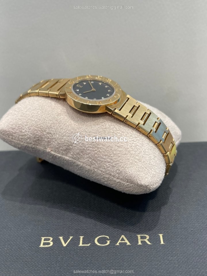 IMG_9086 Bulgari Bulgari Womens watch Quartz Yellow gold BB 26 GG 3