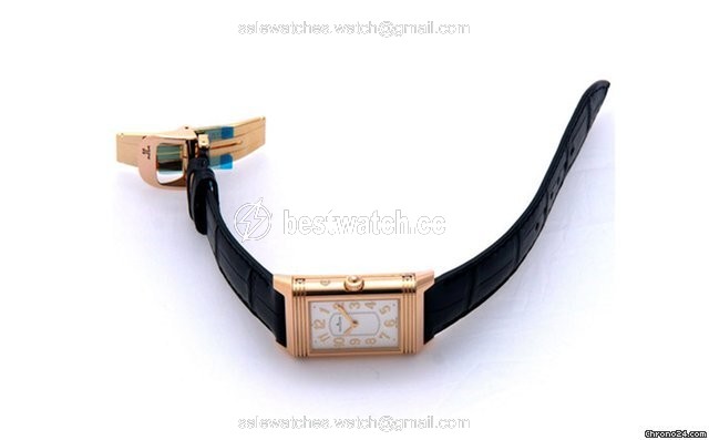 IMG_9086 Jaeger-LeCoultre Grande Reverso Lady Ultra Thin Duetto Duo Womens watch Manual winding Rose gold Q3302421 3