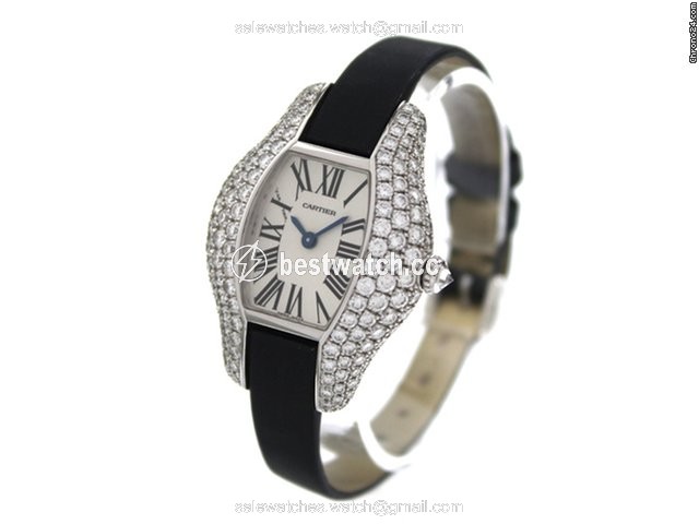 Cartier Tonneau Womens watch Quartz White gold WJ301750 3