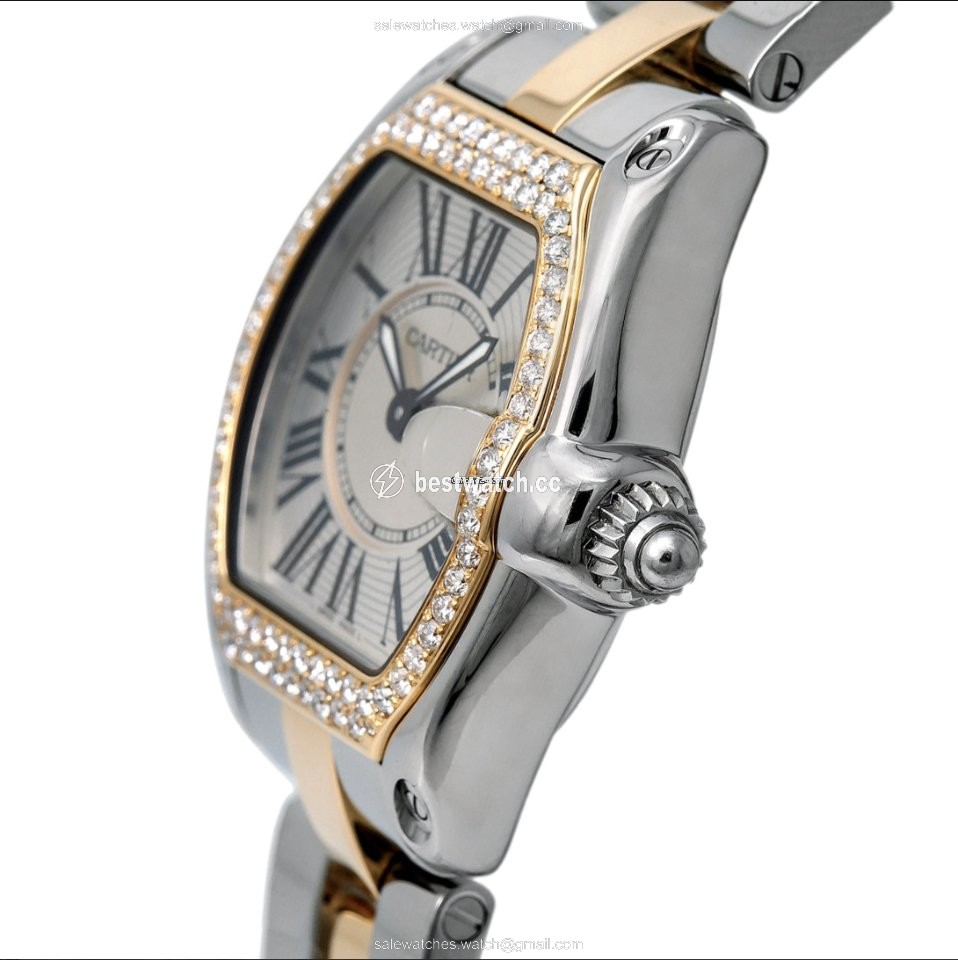 Cartier Roadster Womens watch Quartz Gold Steel W62026Y4 3