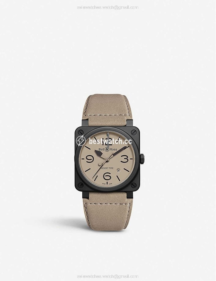 Bell & Ross BR 03 Mens watch Unisex Automatic Ceramic BR0392-DESERT-CE 3