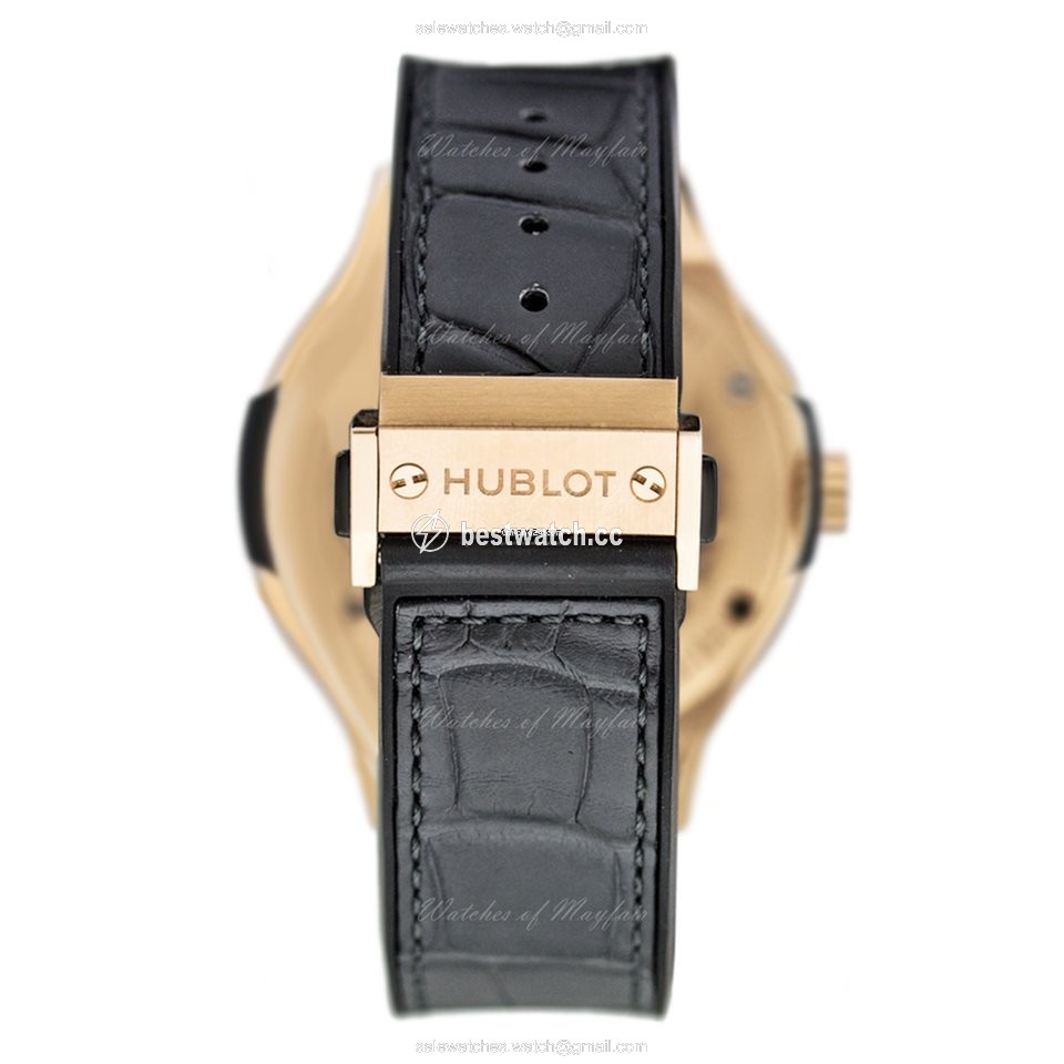 IMG_9086 Hublot Classic Fusion Racing Grey Mens watch Unisex Automatic Rose gold 565.OX.7081.LR 3
