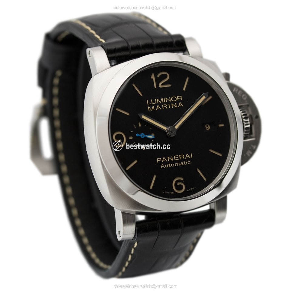 IMG_9086 Panerai Luminor Marina 1950 3 Days Automatic Mens watch Unisex Automatic Steel PAM01312 or PAM1312 3
